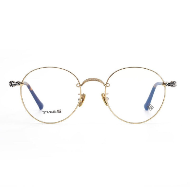 CHH Chrome Hearts Glasses Vintage Pure Titanium Myopia Glasses Frame